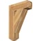 Ekena Millwork Traditional Craftsman Rough Sawn Bracket, Western Red Cedar, 6"W x 22"D x 30"H BKT06X22X30TRA04RWR - alternate 1